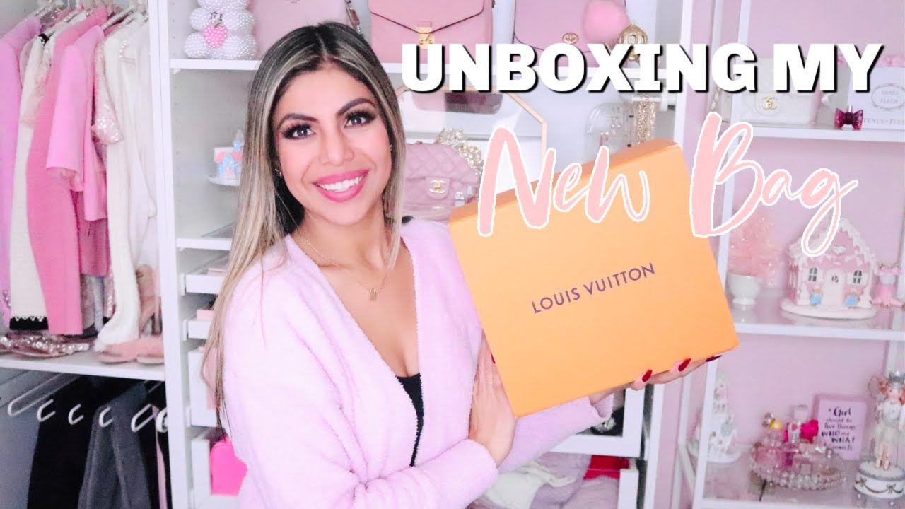 Распаковываю свою новую розовую сумку LV 2021 | FABIOLAG
