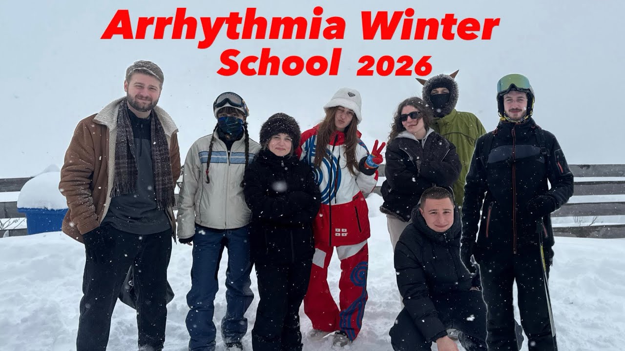 Attending Arrhythmia Winter School for the First Time!!! Bakuriani, Georgia 