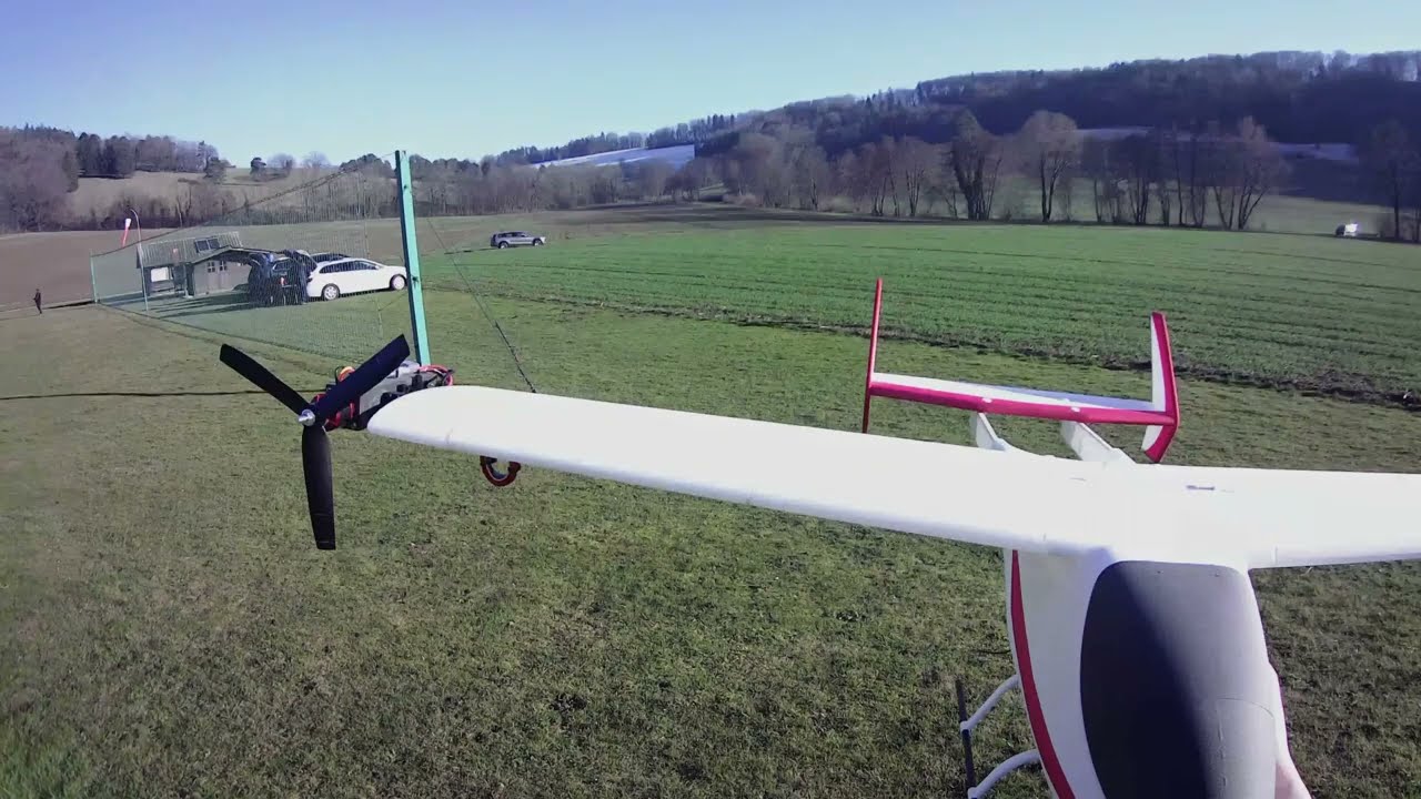 Tiltrotor RC Aircraft Nemo V5 - Fast forward flight