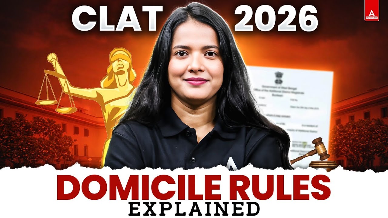CLAT 2026 Domicile Rules Explained | State-Wise Reservation & Eligibility for NLU Admission