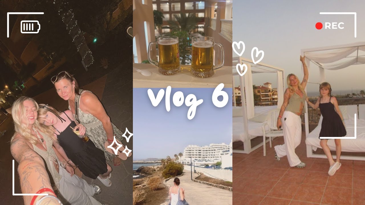 Tenerife Family Holiday| Mum Not Allowed On Ryanair|Broken Toe|Soup Scandal