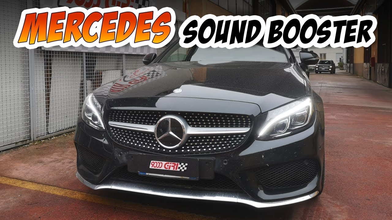 Mercedes con il sound booster | Il diesel cambia musica con il sound booster | diesel sound Maxhaust