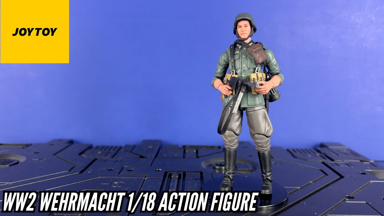 JOYTOY WW2 WEHRMACHT 1/18th Scale Action Figure Review