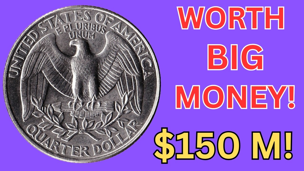 JACKPOT Alert! Washington Quarters Worth MILLIONS Still in Circulation   Check Your Pockets NOW!