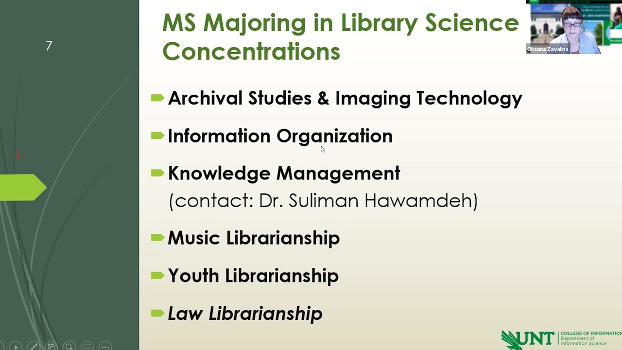 Information Session for M.S. in Library or Information Science degree program - October 2021