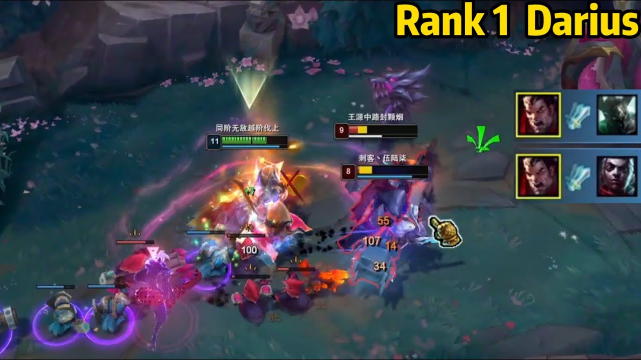 Rank 1 Darius: Do NOT Gank This Darius in the Early Game!