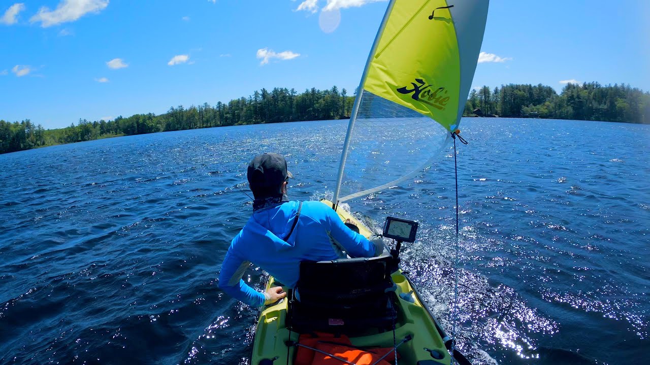 Sailing my Hobie Outback