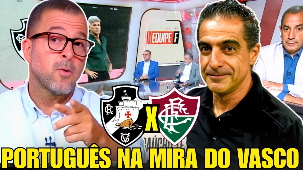 ÚLTIMAS NOTICIAS DO VASCO HOJE! RENATO PAIVA NA MIRA DO VASCO | VASCO x FLUMINENSE | RENATO GAÚCHO