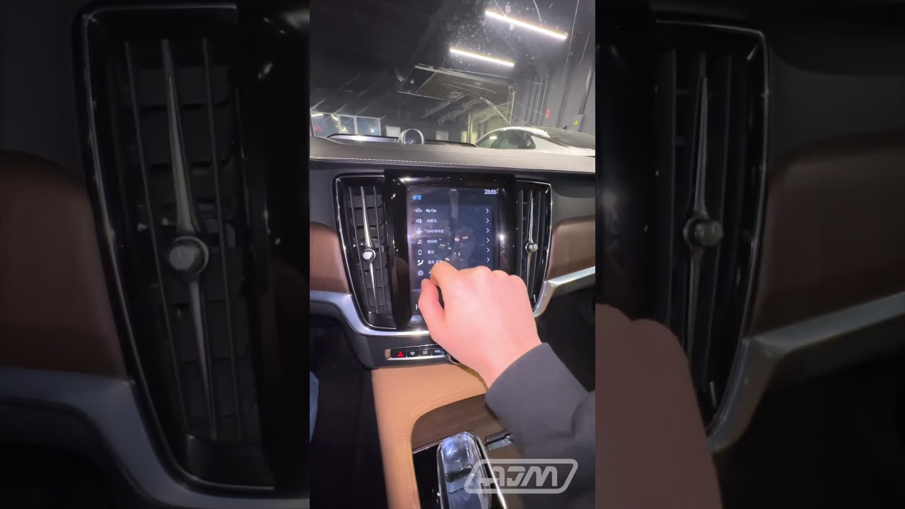 Как переключить на русский язык Volvo из Кореи