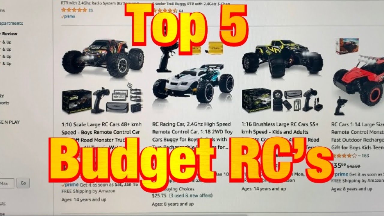 Top 5 Budget RC’s on Amazon for 2021