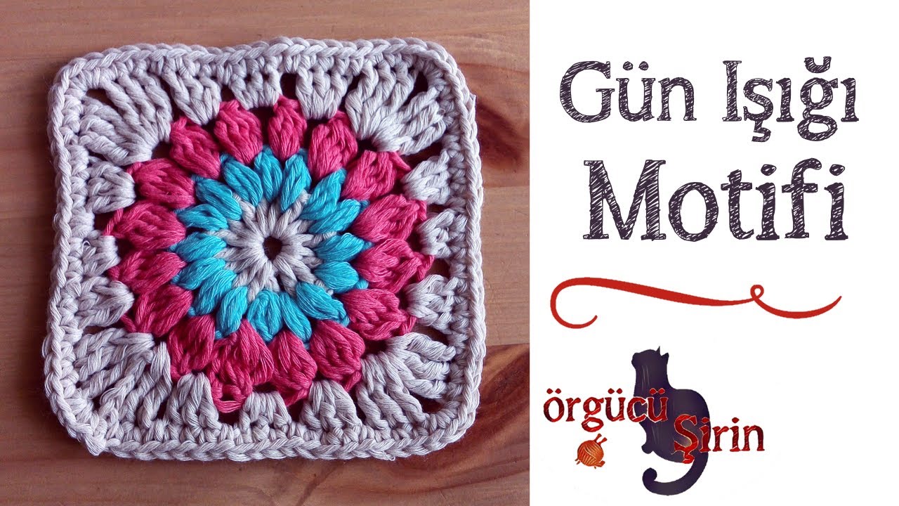 Gün Işığı Battaniye Motifi / Battaniye Motifleri