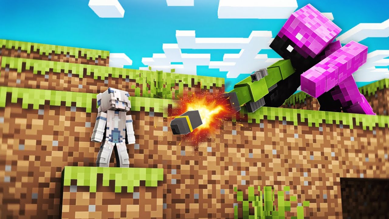 Прятки Minecraft в случайном размере