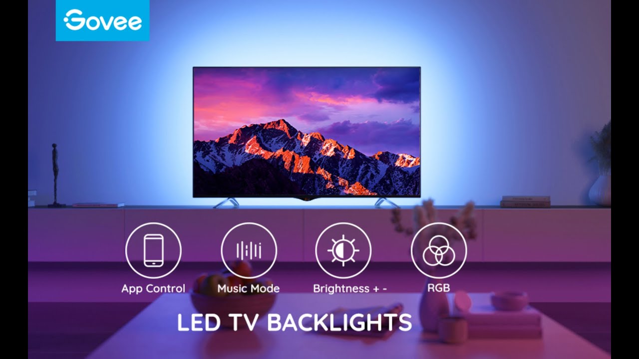 GOVEE TV LED Backlights with remote control
