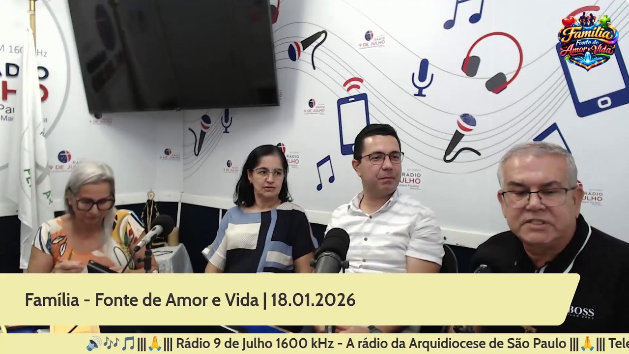 Família - Fonte de Amor e Vida | 18.01.2026