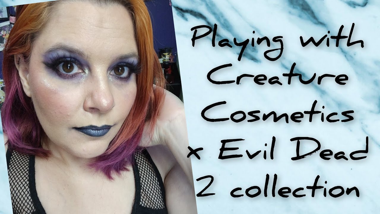 Playing with Creature Cosmetics X Evil Dead 2 collection