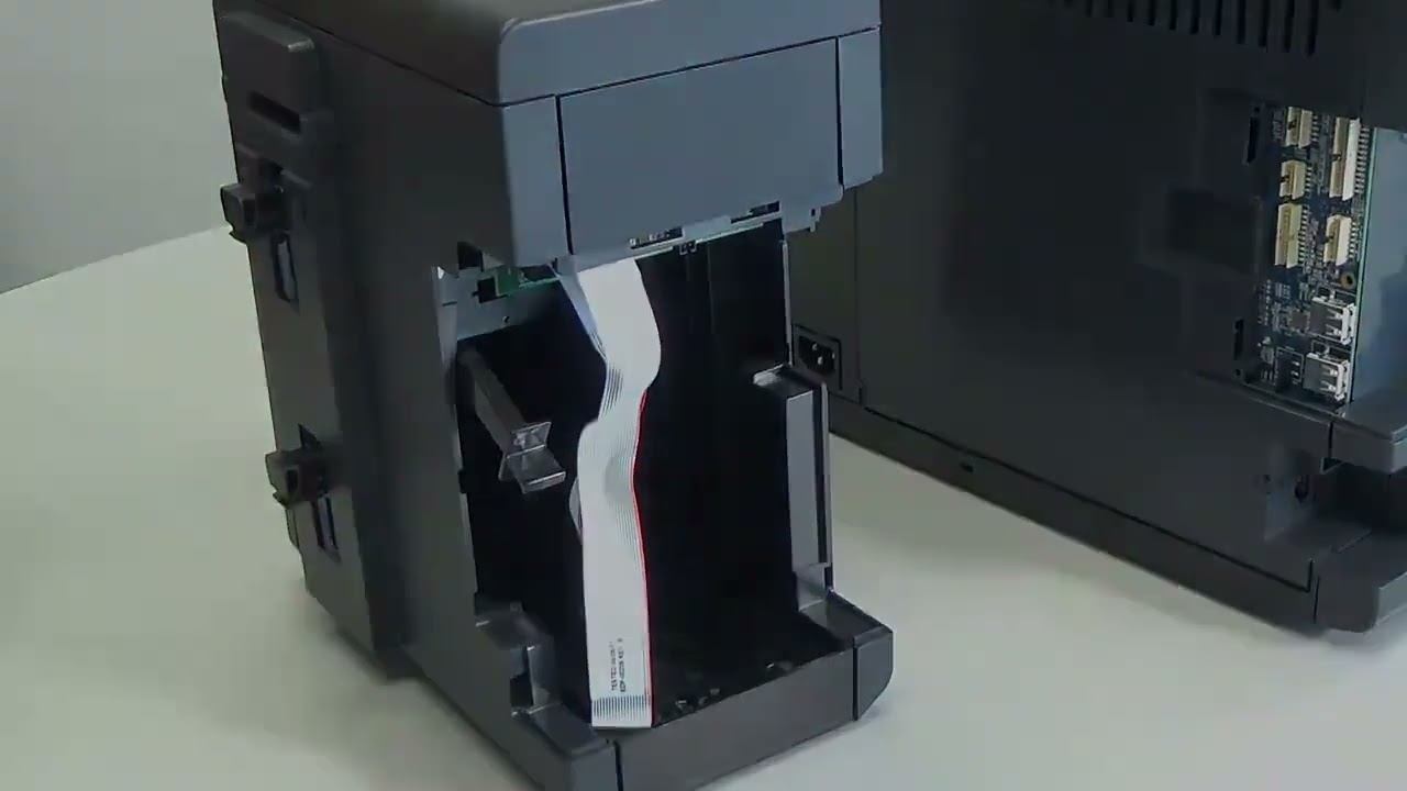 FARGO HDP6600 How to convert a single sided printer into dual sided