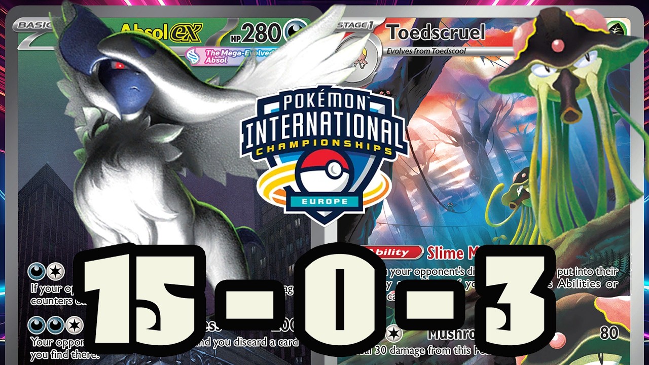 Mega Kangaskhan  y Mega Absol  Se llevaron el Pokémon Europe International Championships EUIC 2026