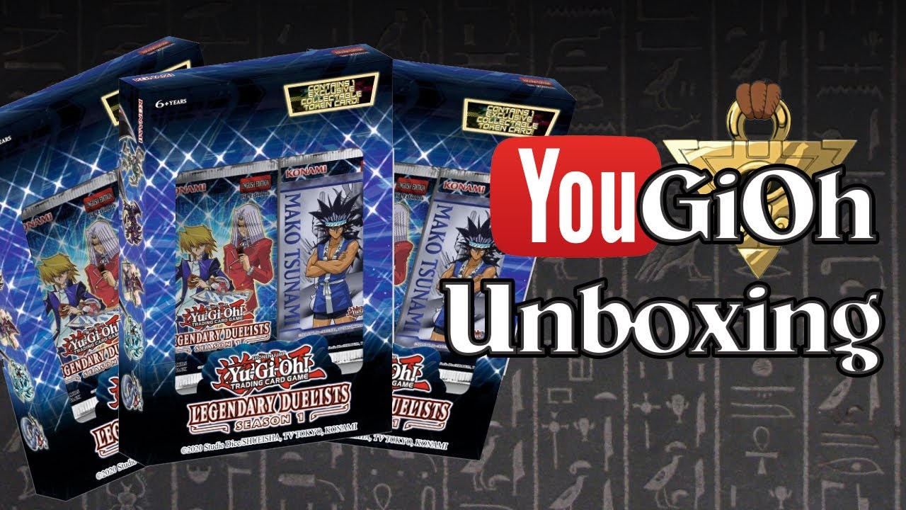 YuGiOh Legendary Duelists Season 1 Unboxing