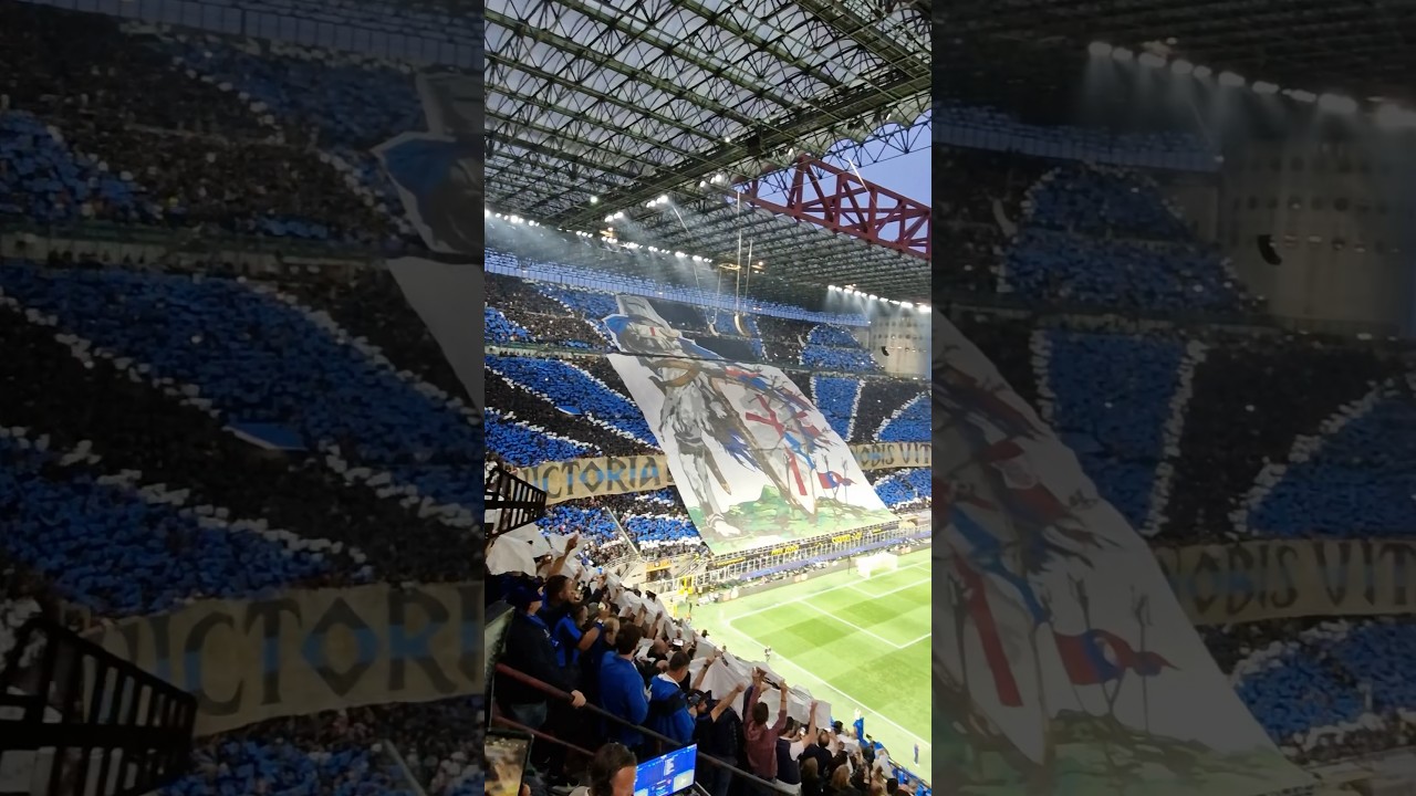 🏆 Inter Vs Milan Champions League choreography