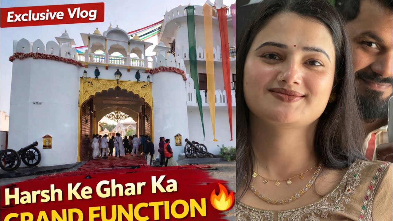 Harsh Chhikara के घर के उद्घाटन में हम गए 😍 | पूरा माहौल देखो🤗  इतनी ज़्यादा भीड़ 😳😳😳😳