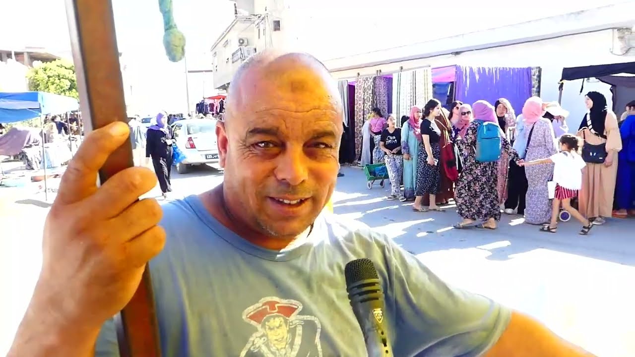 أرخص سوق أسبوعي في تونس يزوره الوافدين من كل مناطق البلاد ، الاسعار تكاد تكون مثل سعر الجملة والجودة