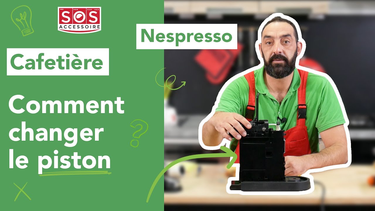 Problème de capsule ou fuite Nespresso : comment changer le piston de ma machine à café ? ☕