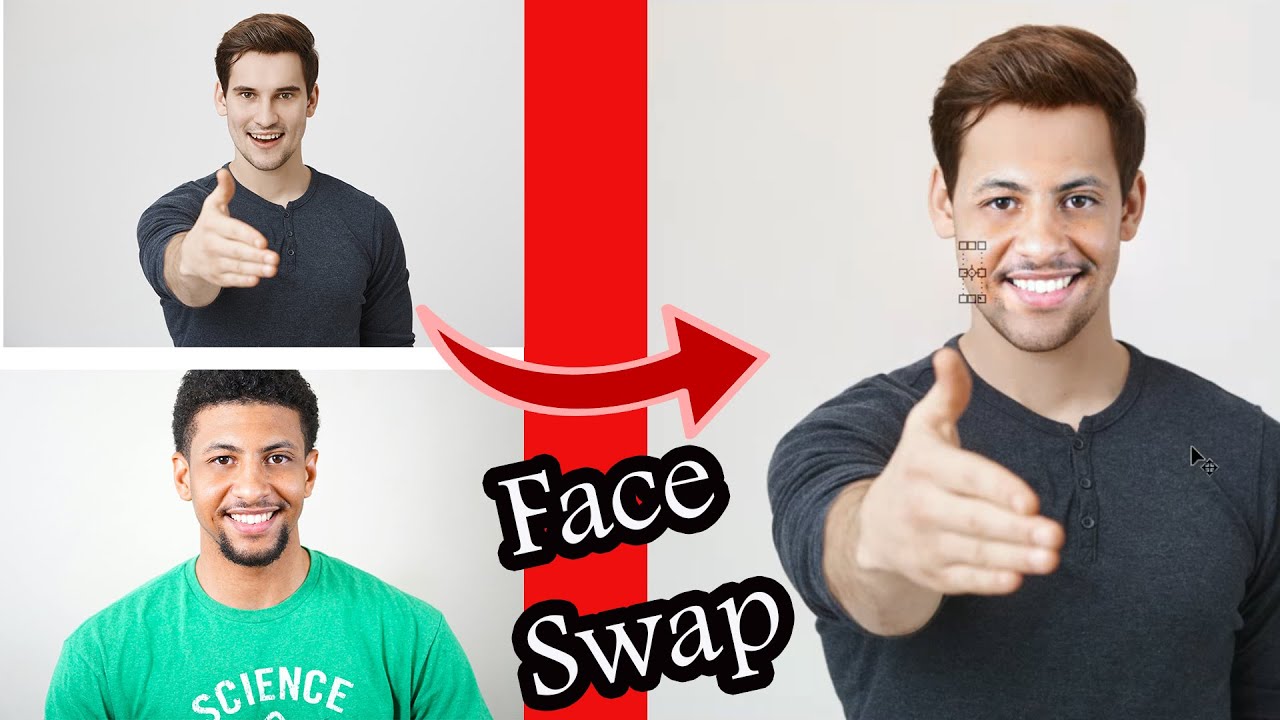 how to face swap in photo 2025 I এক জনের মুখে অন্য জনের মুখ লাগানো