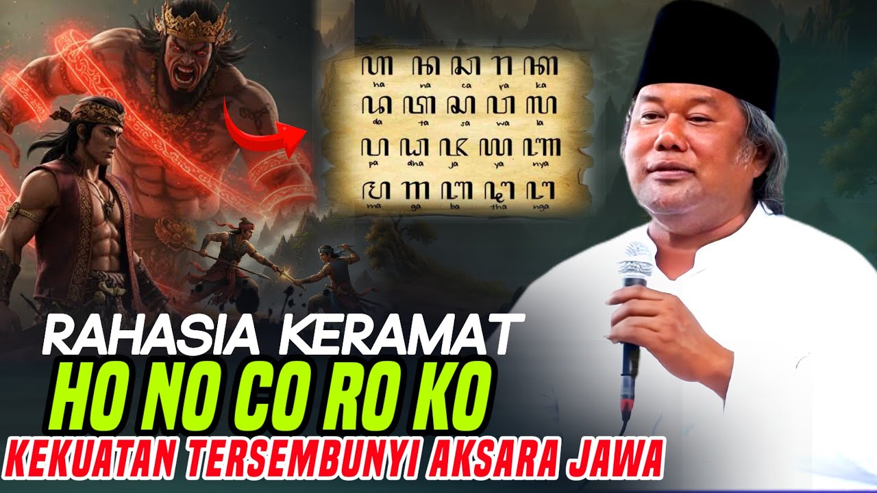 bongkar rahasia keramatnya aksara jawa yg di rahasiakan! gus muwafiq: Hafal Hanacaraka Bisa Sakti?
