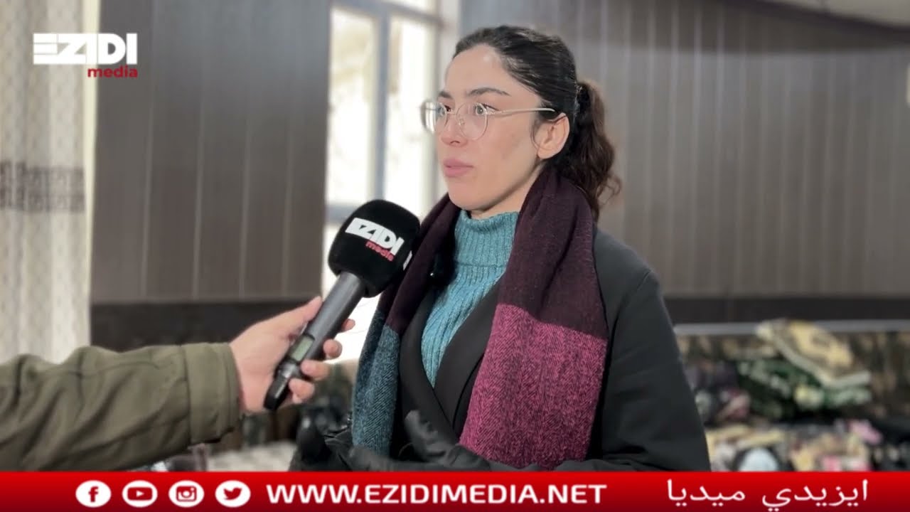 جمع مساعدات من أهالي ناحية خانك الإيزيديين إلى أهالي روجافا