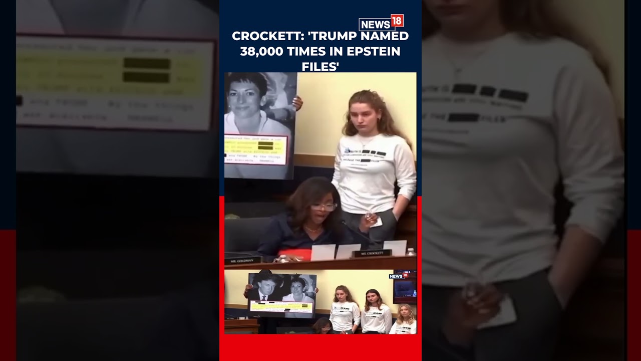 Jasmine Crockett Slams Pam Bondi Over Trump-Epstein Files In Tense House Hearing