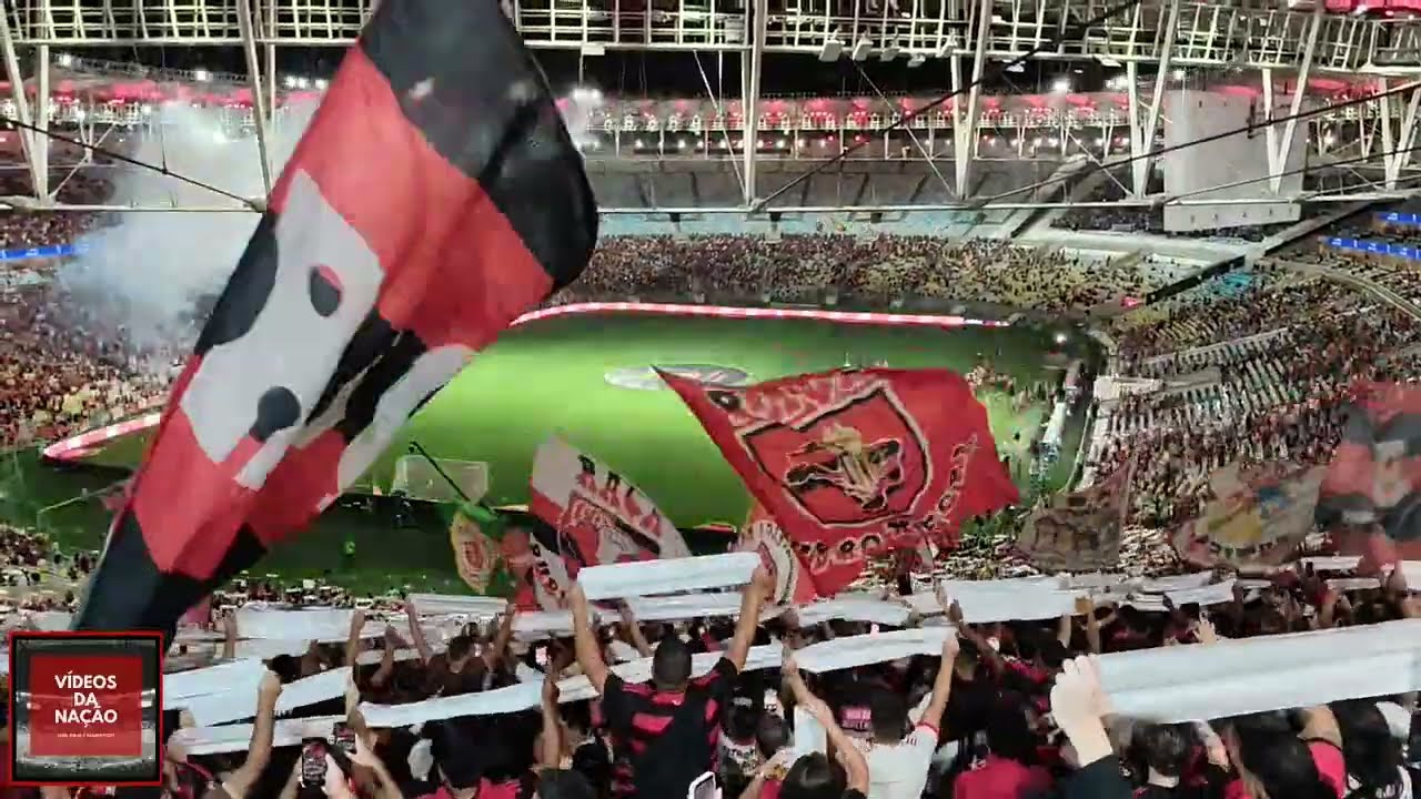 Torcida do Flamengo contra o Cruzeiro - Brasileiro 2026