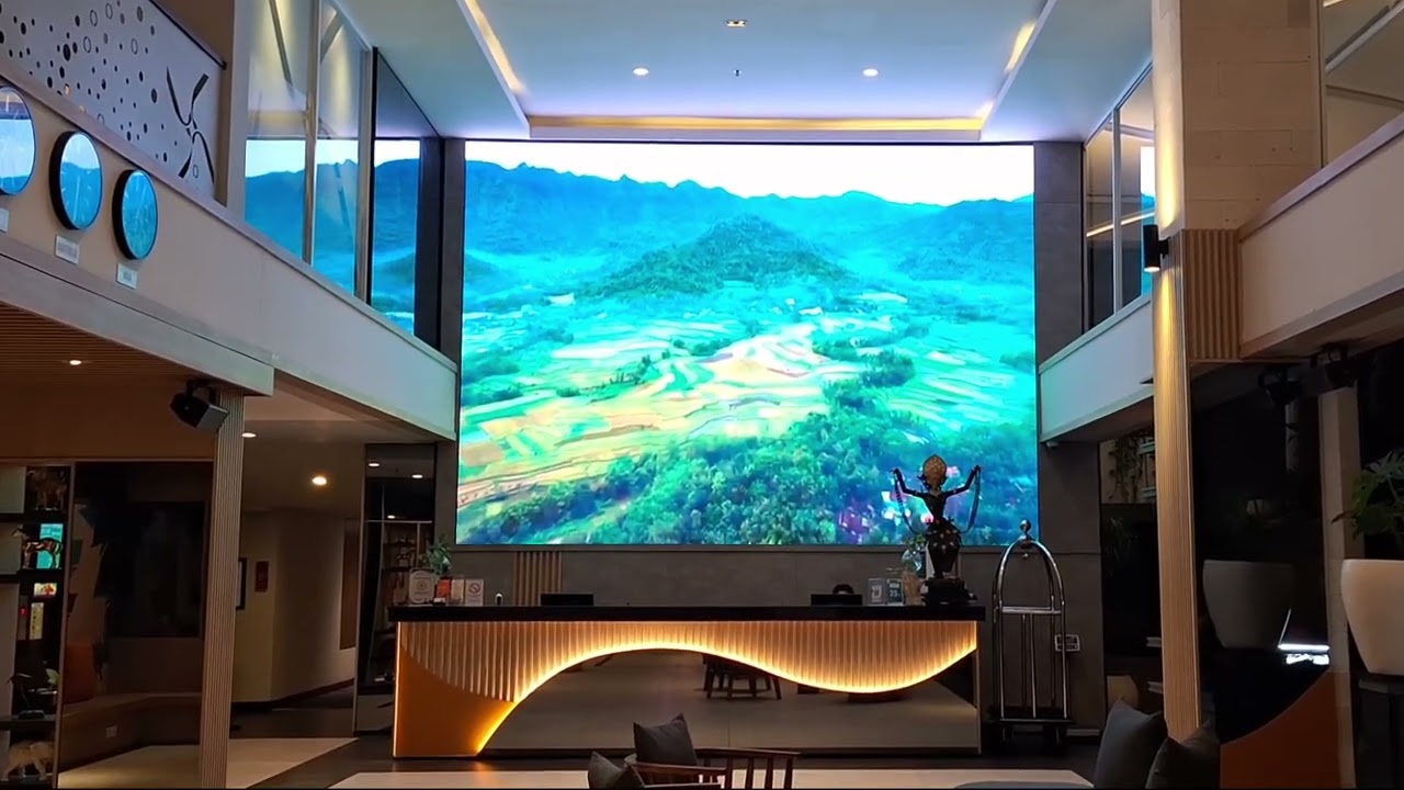 Beauty of Bali in a big screen.
