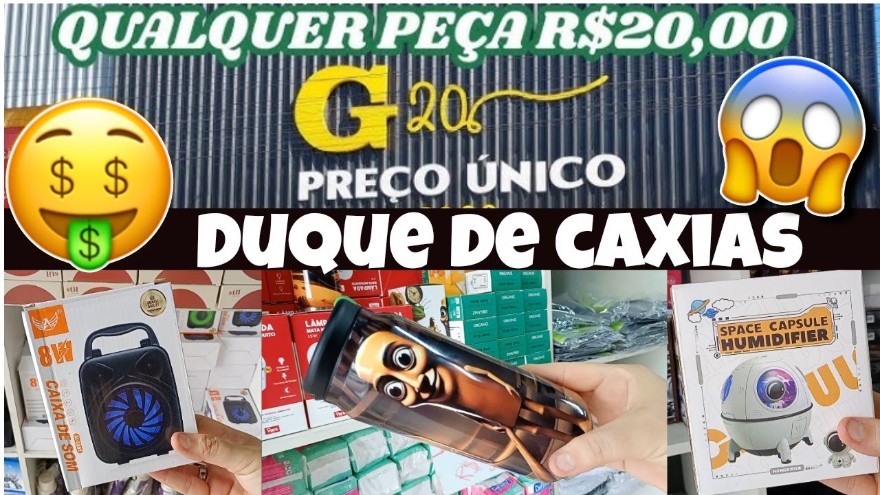 ✅ACHADINHOS NA LOJA G20 TUDO POR R$:20,00 REAIS 😱DUQUE DE CAXIAS RJ 🥰😘#achadinhos #achados