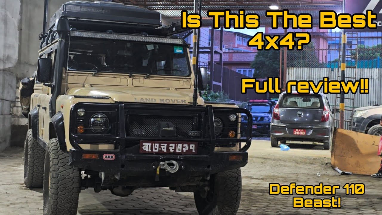 One of the most loaded Defender in Nepal - Full review