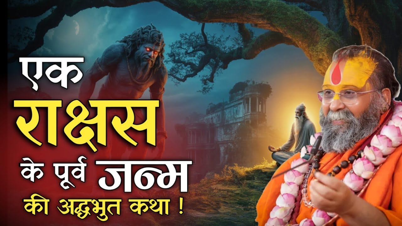 एक राक्षस जो कभी ब्राह्मण था | पूर्व जन्म की रहस्यमयी कथा पहली बार सुनिए! Rajendra Das Ji Maharaj