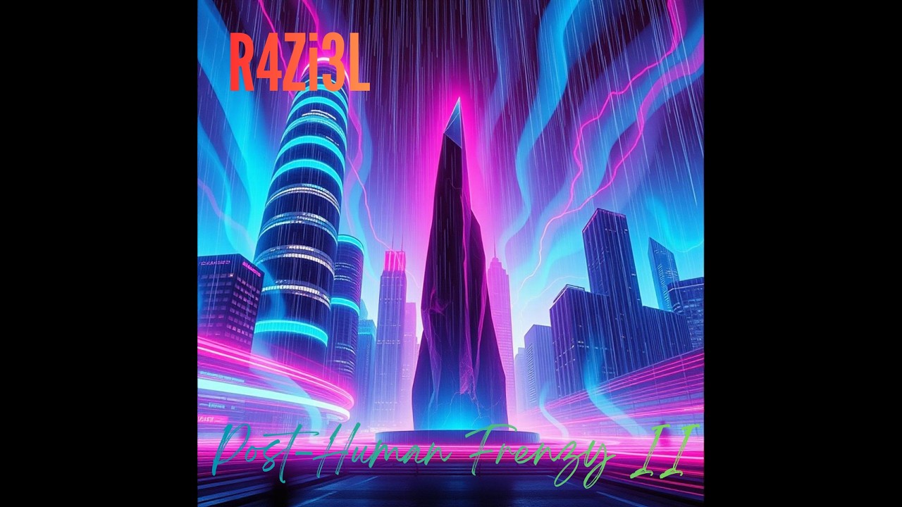 R4Zi3L - Post Human Frenzy (Part II) | Dark Psytrance | Dark Server Records
