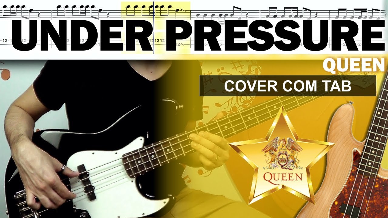 Under Pressure | Bass Cover with Tabs | QUEEN
