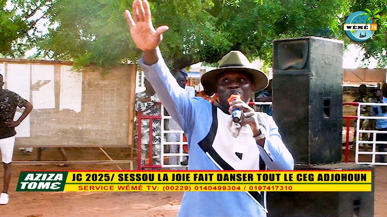 JOURNNEES CULTURELLES 2025 AUX CEG ADJOHOUN/ SESSOU LA JOIE FAIT DANSER TOUT LE COLLEGE