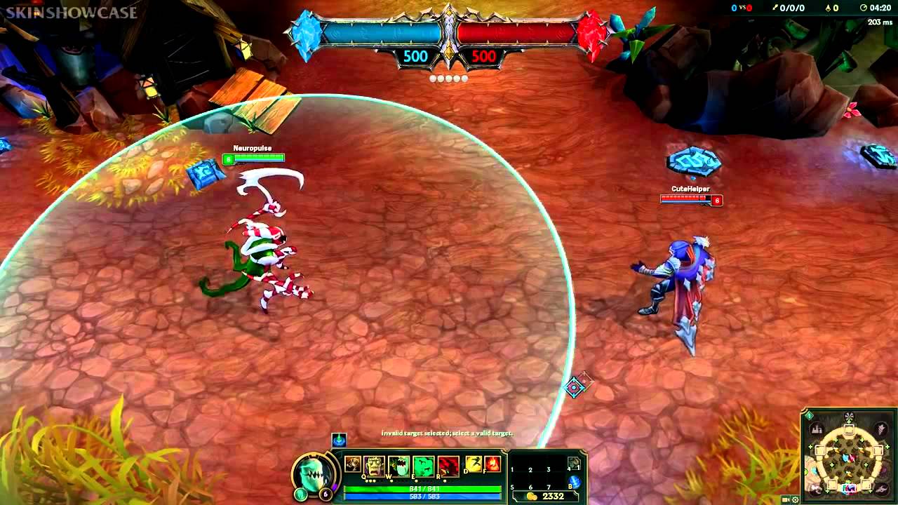 Christmas Fiddlesticks LoL Custom Skin ShowCase