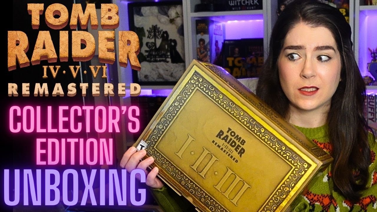 Стоит ли оно своих денег? | Распаковываю коллекционное издание Tomb Raider Remastered