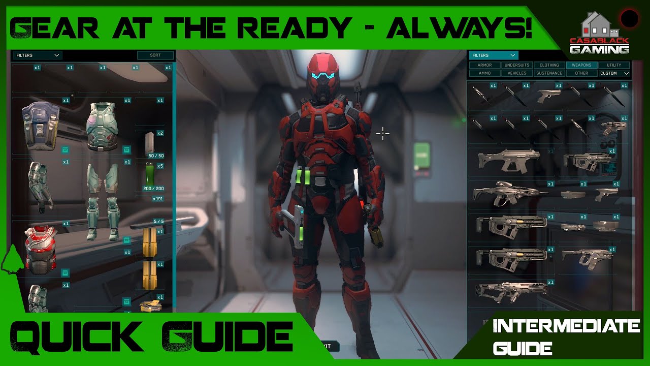 Star Citizen: Setting Up Weapon & Armor Stash Houses All Over the Verse | Beginner&rsquo;s Inventory Guide