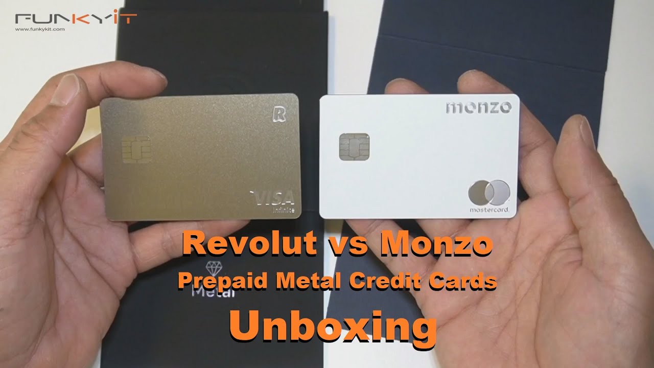 Unboxing: Revolut Metal Card vs Monzo Metal Card