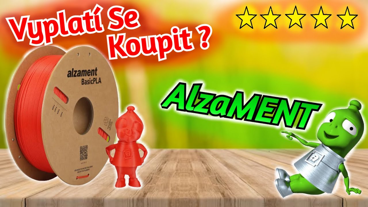Otestoval Jsem NEJLEVNĚJŠÍ Filament z Alzy! 😱 Vyplatí se Za Tu Cenu?