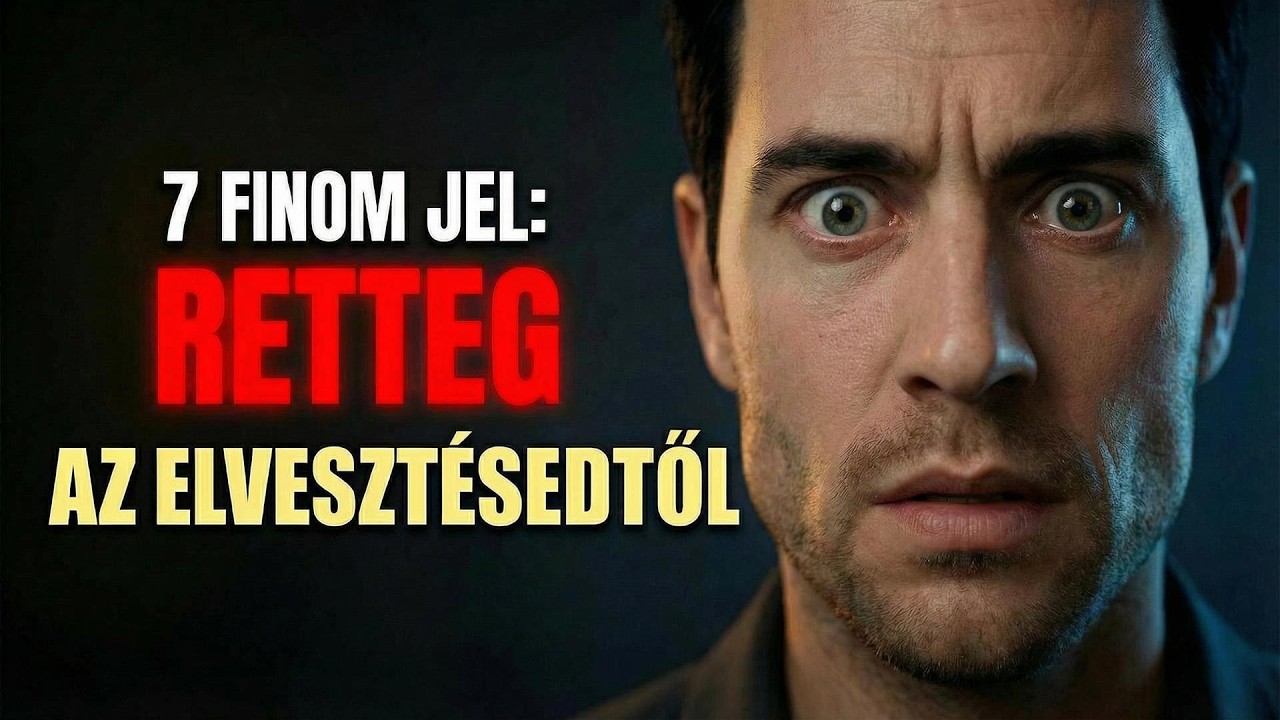 7 jel, hogy egy férfi FÉL ELVESZÍTENI – és ezt meg is mutatja