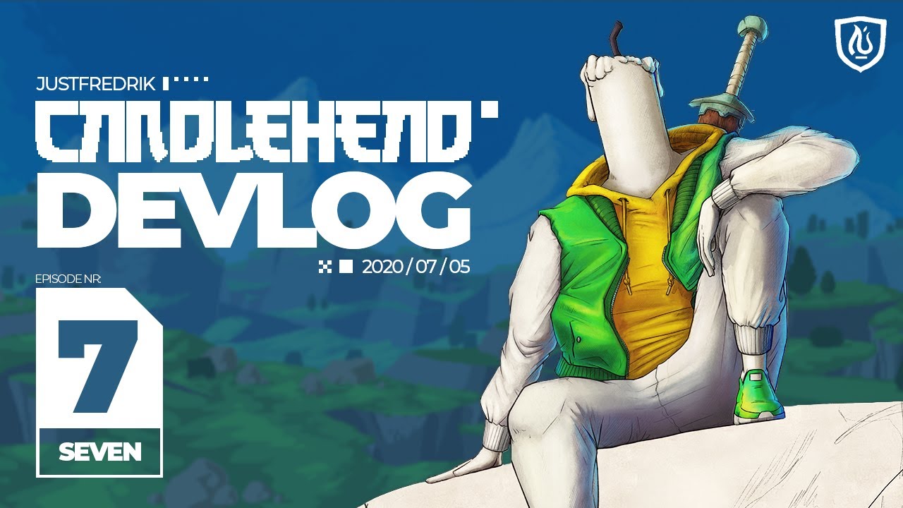 Devlog 7 | Candlehead - Parkour, Knockback and Backgrounds