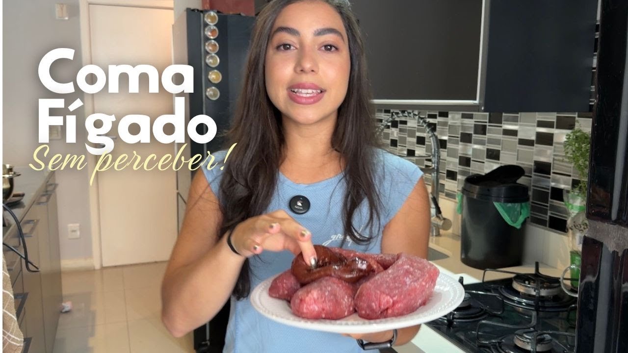 Como comer FÍGADO sem sentir o gosto | Cardápio da semana simples e nutritivo