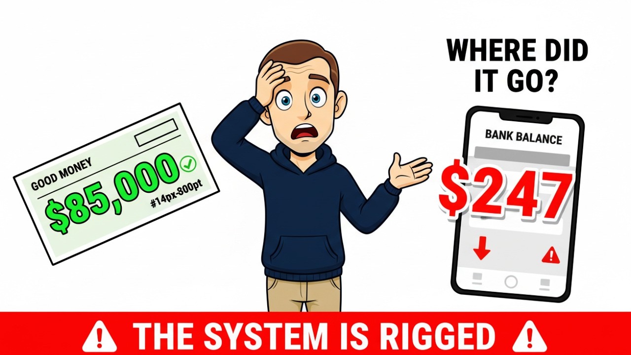 I Made Good Money But Had $247 Left (The System Is Rigged)