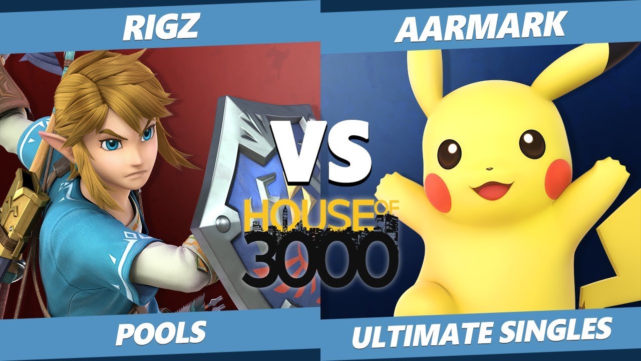 Smash Ultimate Tournament - Rigz (Link) Vs. Aarmark (Pikachu) SSBU Xeno 166 Pools