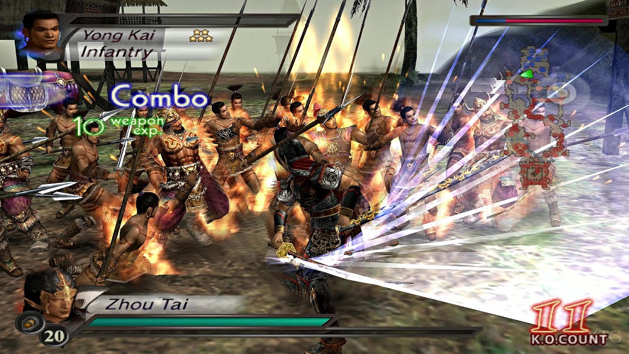 Dynasty Warriors 4 - All Musou Attacks PS2 Gameplay HD (PCSX2)