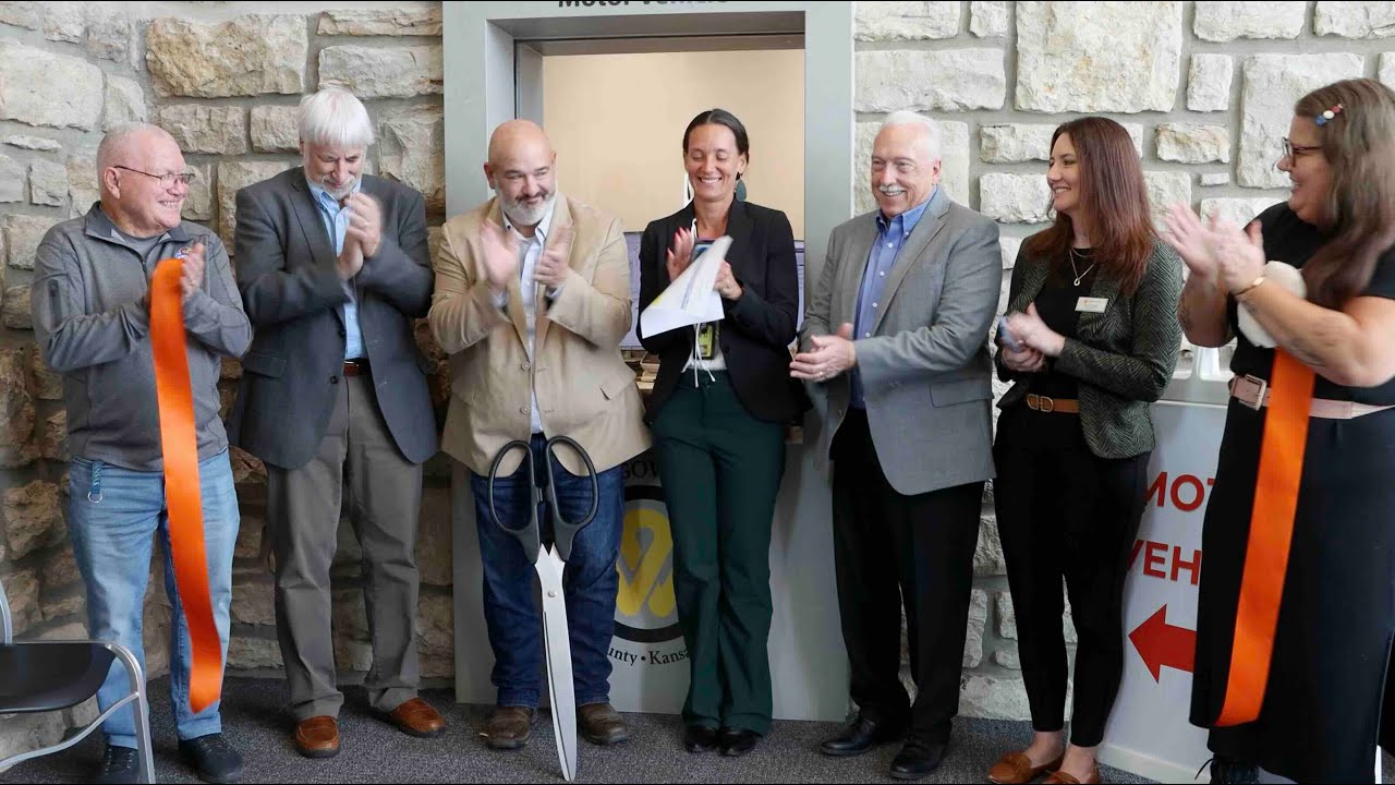 Bonner Springs Motor Vehicle Ribbon Cutting Ceremony